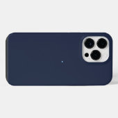 Navy Blue iPhone Hoesje (Achterkant horizontaal)