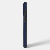 Navy Blue iPhone Hoesje (Linkerkant)