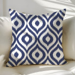 Navy Blue Kies uw eigen kleureninktpatroon Kussen<br><div class="desc">Mooie moderne decoratieve accenten werpen kussen. Ideaal voor de bank of het bed. Stomme huisdecor voor elke kamer. Kies uw eigen vorm: vierkant,  rechthoek,  lumbaal of rond.</div>