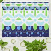 Navy Blue Kitchen Theedoek (Gevouwen)