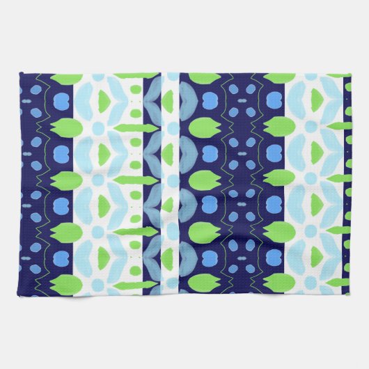 Navy Blue Kitchen Theedoek (Horizontaal)