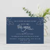 Navy Blue, laten we dit nog eens proberen, Liefde  Save The Date (Staand voorkant)