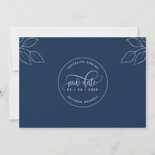 Navy Blue, laten we dit nog eens proberen, Liefde  Save The Date (Achterkant)