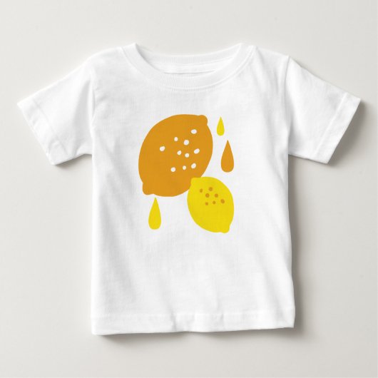 Navy Blue Lemon Art – Verfrissend Citrus Design (Voorkant)