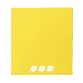 Navy Blue Lemon Art – Verfrissend Citrus Design Notitieblok