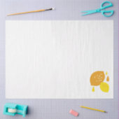 Navy Blue Lemon Art – Verfrissend Citrus Design Tissuepapier (Craft)