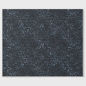 Navy Blue Leopard Print Cadeaupapier (Vlak)