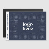 Navy Blue Logo Here 2025 Agenda (Voorkant / Achterkant)