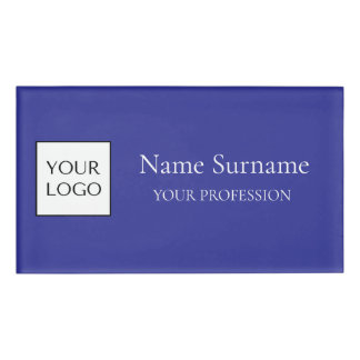 Navy Blue Logo Promotional  Naambadge