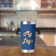 Navy blue logo zakelijk