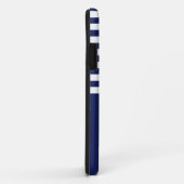 Navy Blue Love Anchor Nautical Case-Mate iPhone Case (Achterkant/rechts)