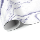 Navy Blue Marble Cadeaupapier (Rol Hoek)