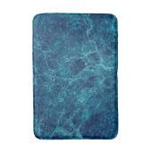 Navy Blue Marble Texture Badmat (Voorkant Verticaal)