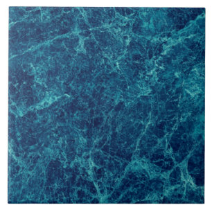Navy Blue Marble Texture Tegeltje