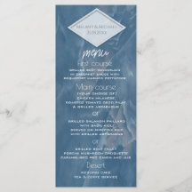 Navy blue marmer geometrische romantische kalligra