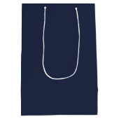 Navy Blue Medium Cadeauzakje (Achterkant)