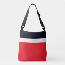 Navy Blue met rood