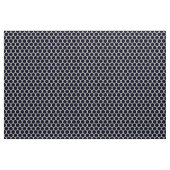 Navy Blue Mod Stippen Stof (Yard (91,4 cm))