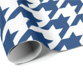 Navy Blue Moods Wrapping Paper Cadeaupapier (Rol Hoek)