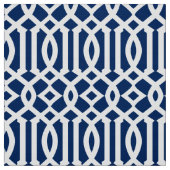 Navy Blue Moroccan Pattern | Stof (Swatch)