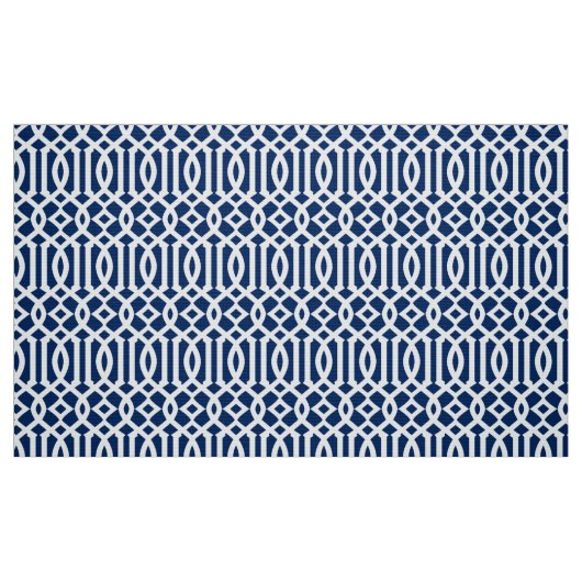 Navy Blue Moroccan Pattern | Stof (Fat Quarter)