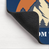 Navy Blue Mountain - soonenlog Cabin - aangepast Muismat (Hoek)