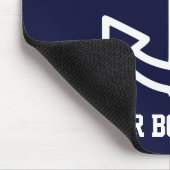 Navy Blue, Muismat met speciale bootanker (Hoek)