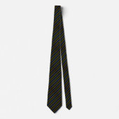 Navy Blue Multi-Stripe  Stropdas (Voorkant)