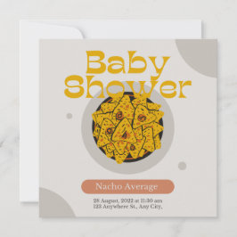 Navy Blue Nacho Gemiddeld Vrijgezellenfeest Kaart