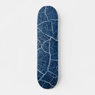 Navy Blue Natuur Abstract patroon Persoonlijk Skateboard