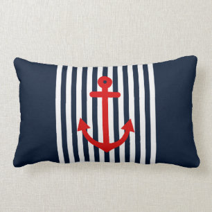 Navy Blue Nautical Kussen