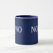 Navy Blue Nonno Oprichtingsjaar Mok (Midden)