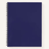 Navy Blue Notitieboek (Voorkant)