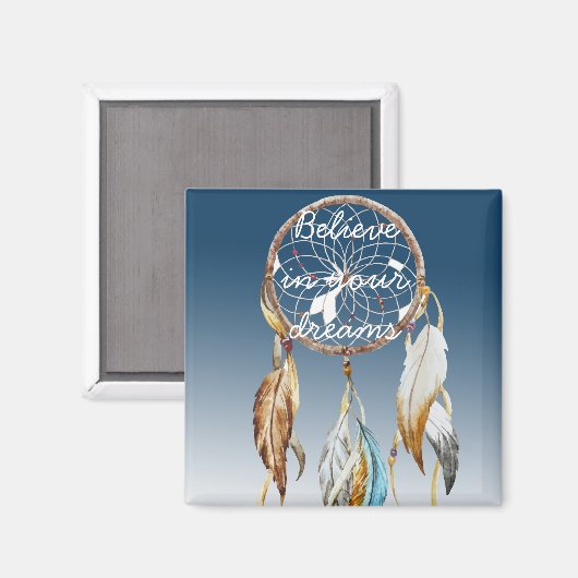 Navy Blue Ombre Droomvanger Magneet (Voorkant / Achterkant)