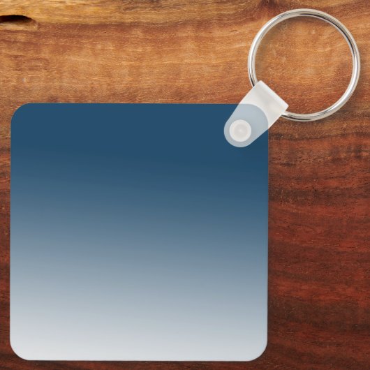 Navy Blue Ombre Droomvanger Sleutelhanger (Achterkant)