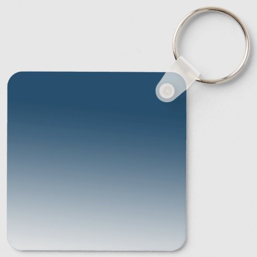 Navy Blue Ombre Droomvanger Sleutelhanger (Achterkant)