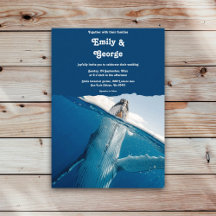 Navy Blue onder het Zee Ocean Whale Beach Wedding