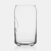 Navy Blue Osteopathic Medical School Afstuderen Blikvorm Glas (Links)