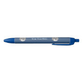 Navy Blue Personalized Name Pen Elegant Style (Bodem)