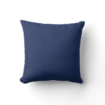 Navy Blue Pillow