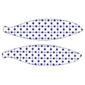 Navy Blue Polka Dots, Polka Dot Pattern, Stippen Basketbal (Panelen)