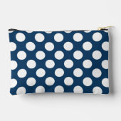 Navy Blue Polka Dots, Polka Dot Pattern, Stippen Etui (Achterkant)