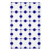 Navy Blue Polka Dots, Polka Dot Pattern, Stippen Mini Klembord (Achterkant)