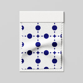 Navy Blue Polka Dots, Polka Dot Pattern, Stippen Stof