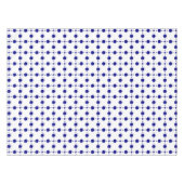 Navy Blue Polka Dots, Polka Dot Pattern, Stippen Tafelkleed (Voorkant (Horizontaal))