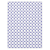 Navy Blue Polka Dots, Polka Dot Pattern, Stippen Tafelkleed (Voorkant)