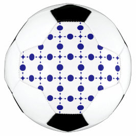 Navy Blue Polka Dots, Polka Dot Pattern, Stippen Voetbal