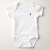 Navy Blue Polo-speler Romper (Voorkant)