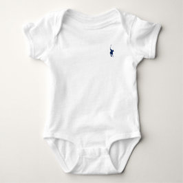 Navy Blue Polo-speler Romper