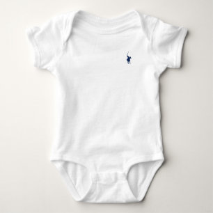 Navy Blue Polo-speler Romper